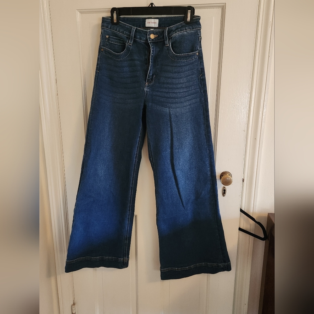 DRIFTWOOD Dark Blue Flare Jeans